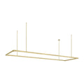 VISUAL COMFORT MODERN, STAGGER HALO LINEAR SUSPENSION, PENDANT LIGHT