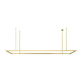 VISUAL COMFORT MODERN, STAGGER HALO LINEAR SUSPENSION, PENDANT LIGHT
