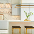 VISUAL COMFORT MODERN, STAGGER HALO LINEAR SUSPENSION, PENDANT LIGHT