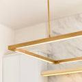 VISUAL COMFORT MODERN, STAGGER HALO LINEAR SUSPENSION, PENDANT LIGHT