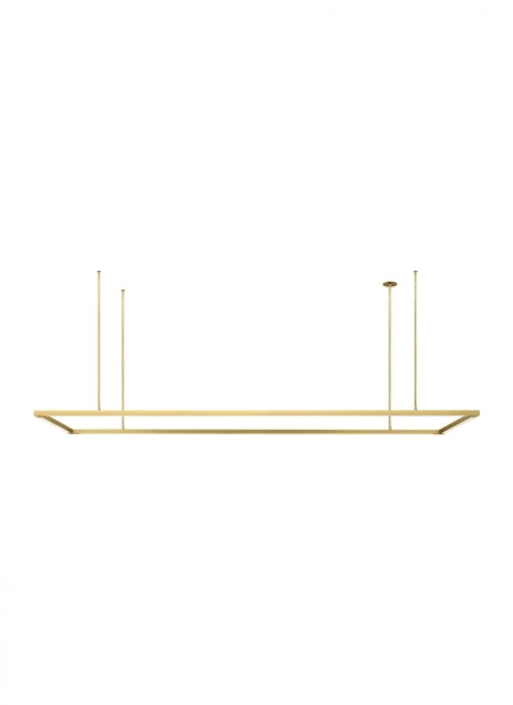 VISUAL COMFORT MODERN, STAGGER HALO LINEAR SUSPENSION, PENDANT LIGHT