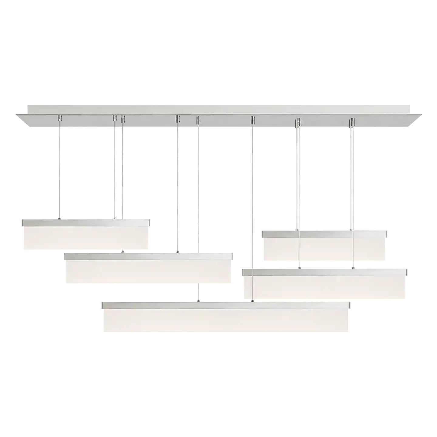 VISUAL COMFORT MODERN, SWEEP LINEAR CHANDELIER, PENDANT LIGHT