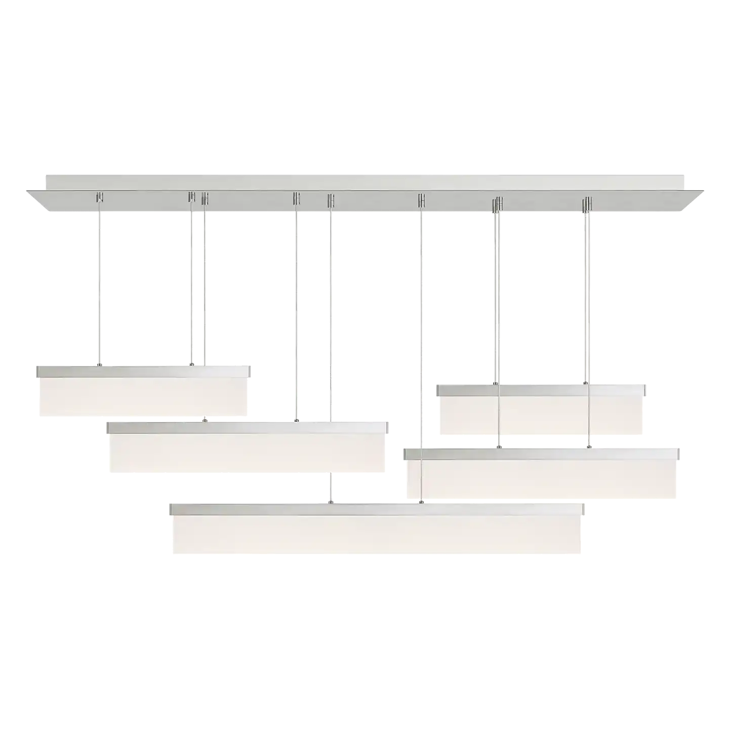 VISUAL COMFORT MODERN, SWEEP LINEAR CHANDELIER, PENDANT LIGHT