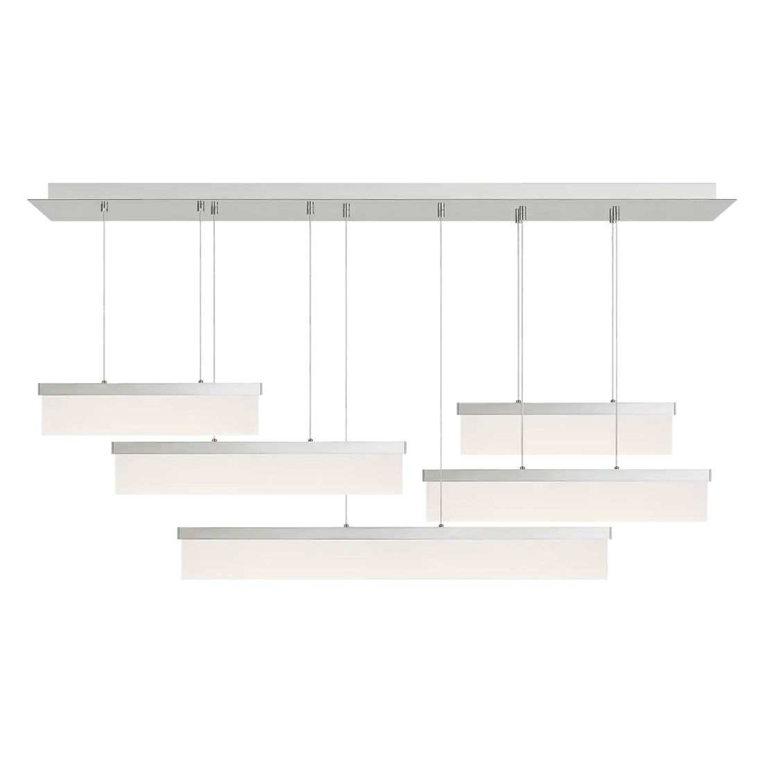 VISUAL COMFORT MODERN, SWEEP LINEAR CHANDELIER, PENDANT LIGHT