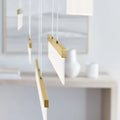 VISUAL COMFORT MODERN, SWEEP LINEAR CHANDELIER, PENDANT LIGHT