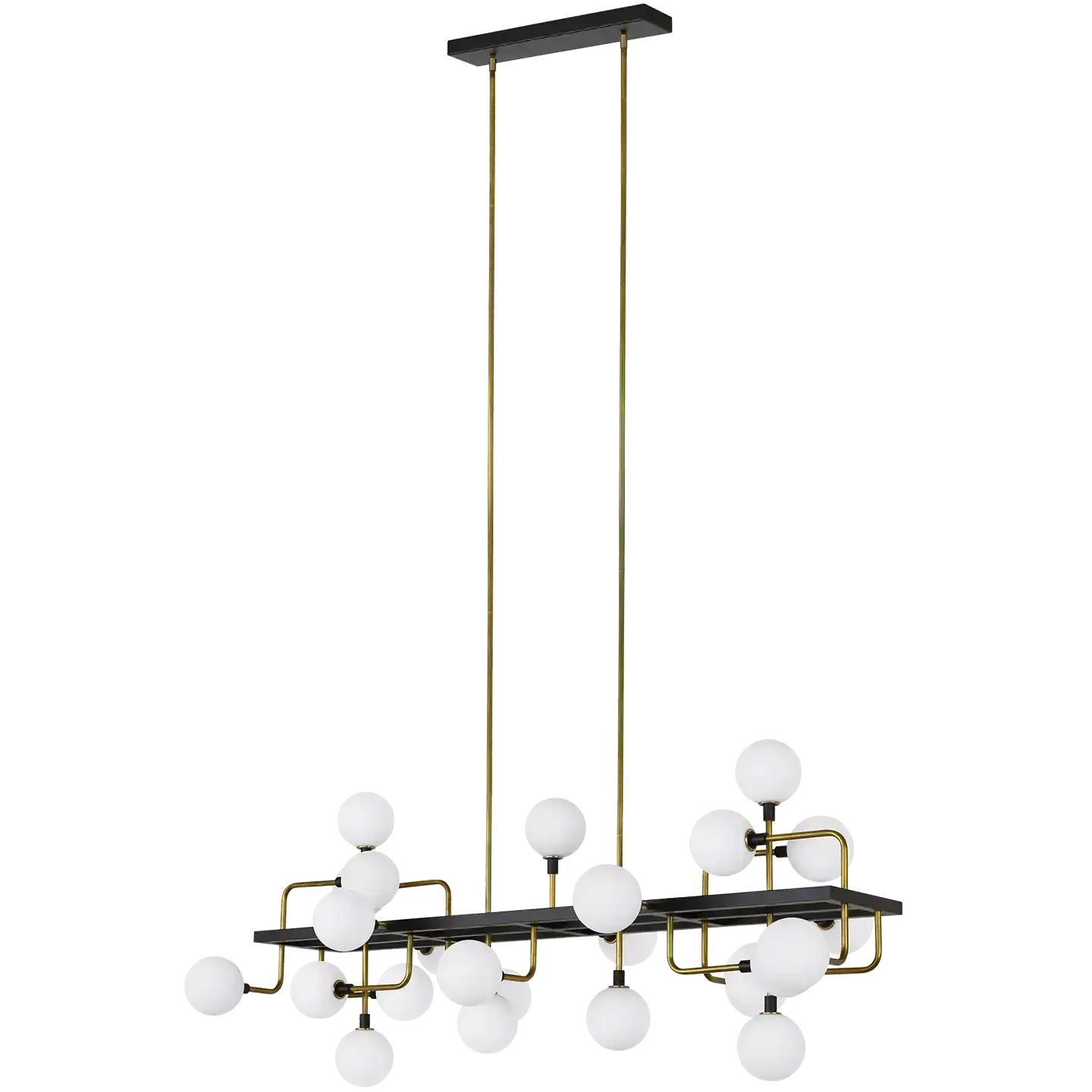 VISUAL COMFORT MODERN, VIAGGIO LINEAR CHANDELIER, CHANDELIER LIGHT