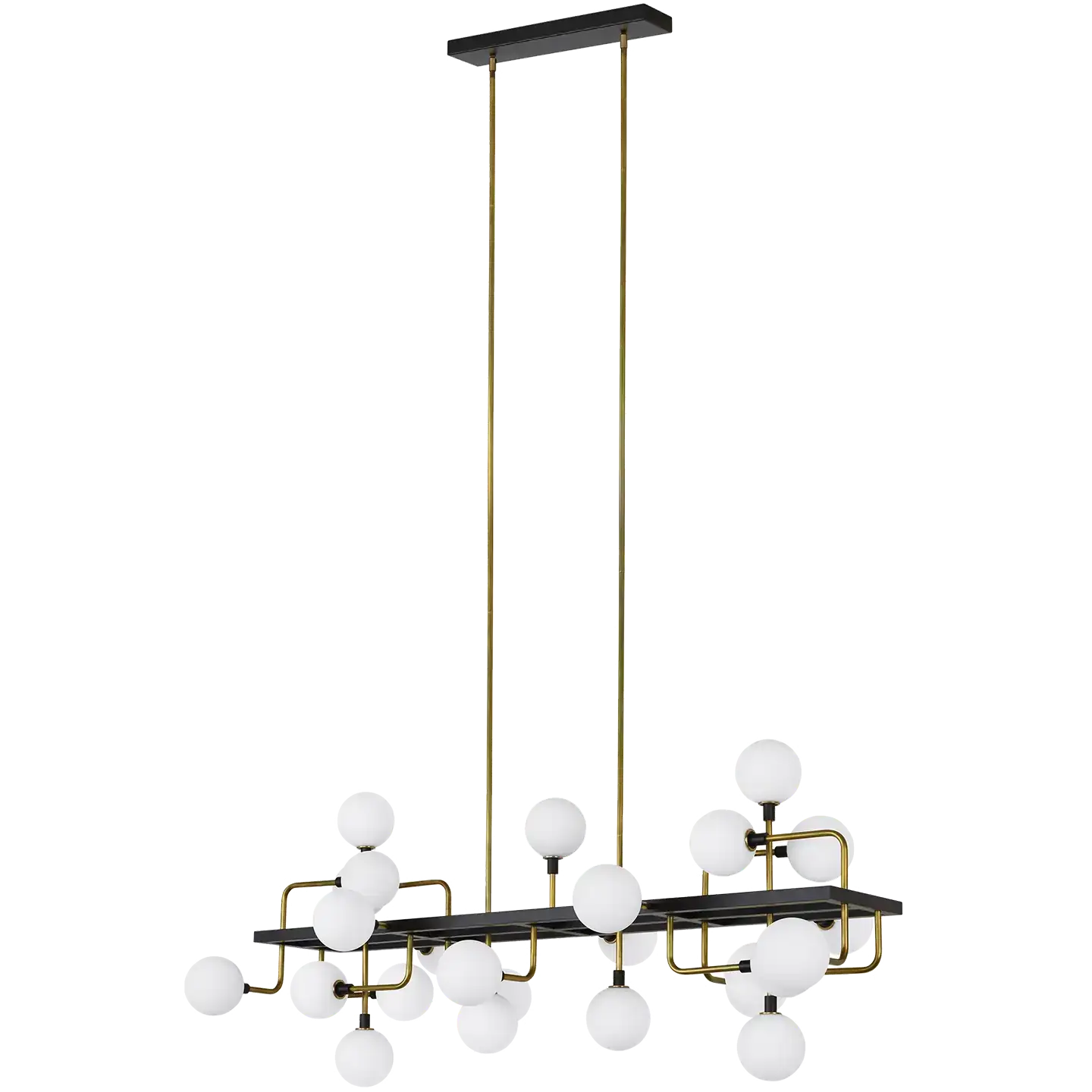 VISUAL COMFORT MODERN, VIAGGIO LINEAR CHANDELIER, CHANDELIER LIGHT