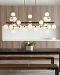 VISUAL COMFORT MODERN, VIAGGIO LINEAR CHANDELIER, CHANDELIER LIGHT