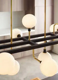 VISUAL COMFORT MODERN, VIAGGIO LINEAR CHANDELIER, CHANDELIER LIGHT