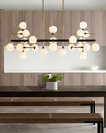 VISUAL COMFORT MODERN, VIAGGIO LINEAR CHANDELIER, CHANDELIER LIGHT