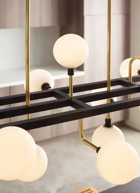 VISUAL COMFORT MODERN, VIAGGIO LINEAR CHANDELIER, CHANDELIER LIGHT
