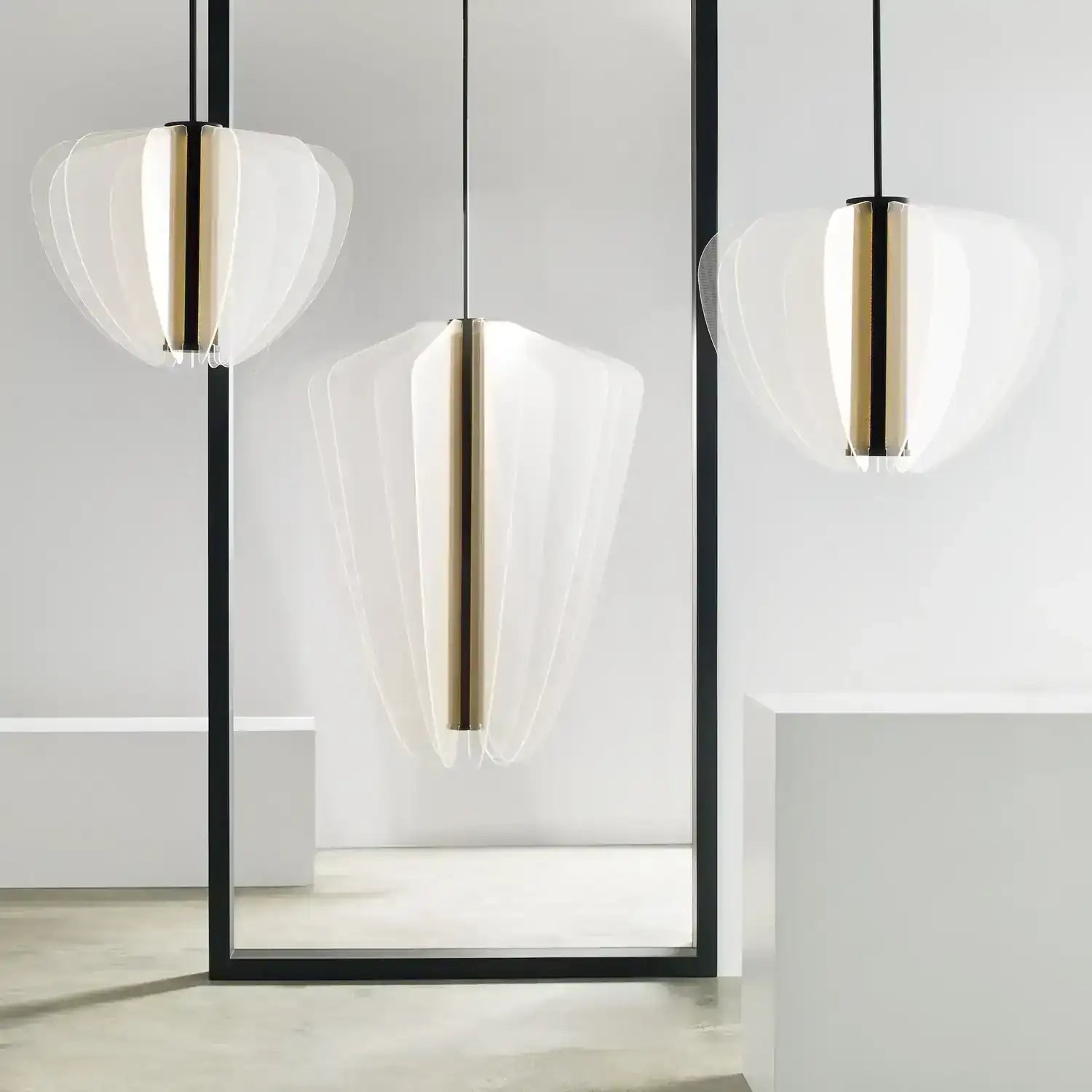 VISUAL COMFORT MODERN, NYRA CHANDELIER, CHANDELIER LIGHT