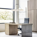 VISUAL COMFORT MODERN, ORBET CHANDELIER, CHANDELIER LIGHT