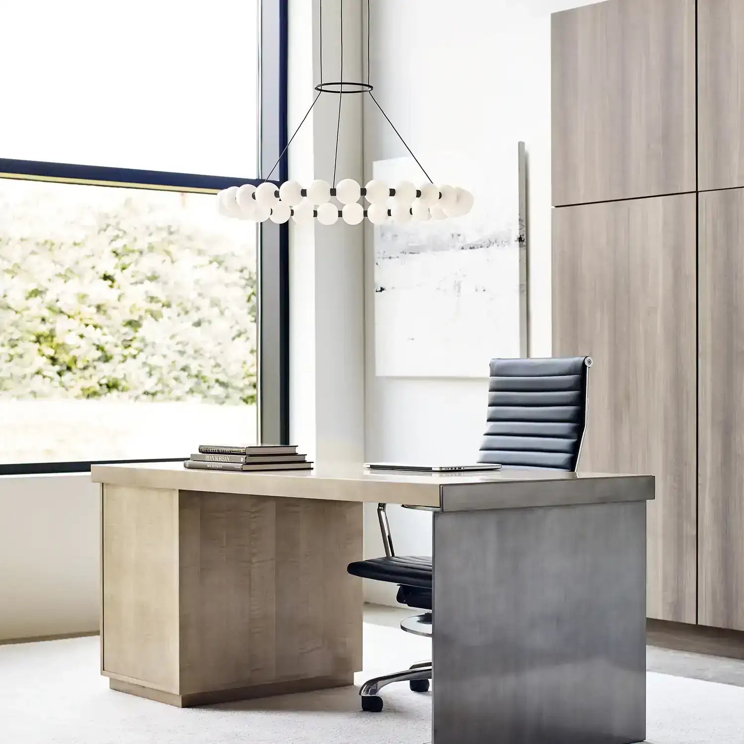 VISUAL COMFORT MODERN, ORBET CHANDELIER, CHANDELIER LIGHT