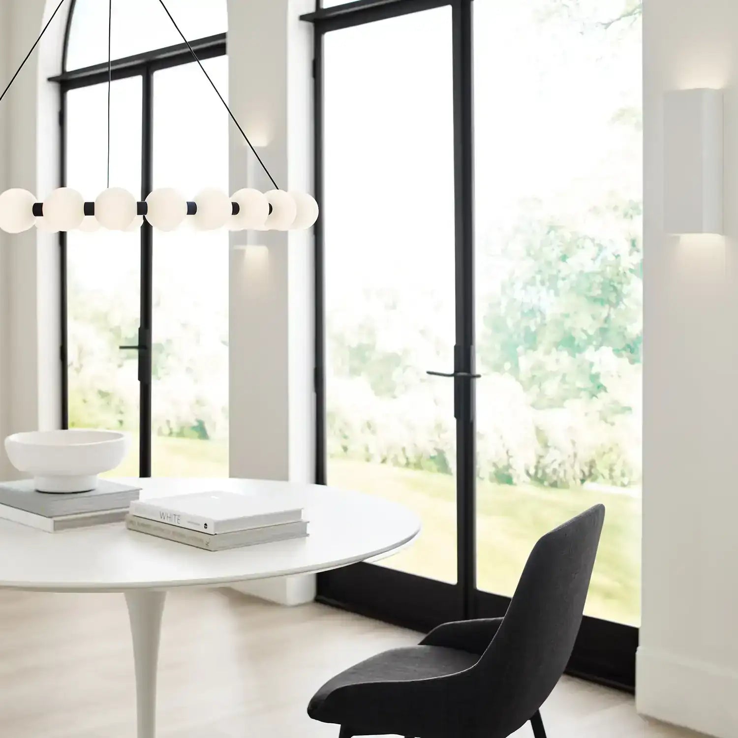 VISUAL COMFORT MODERN, ORBET CHANDELIER, CHANDELIER LIGHT