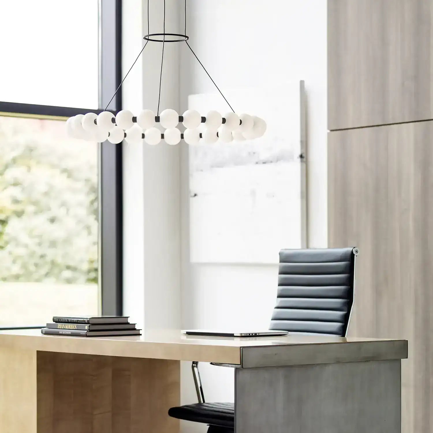 VISUAL COMFORT MODERN, ORBET CHANDELIER, CHANDELIER LIGHT