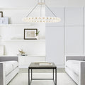 VISUAL COMFORT MODERN, ORBET CHANDELIER, CHANDELIER LIGHT