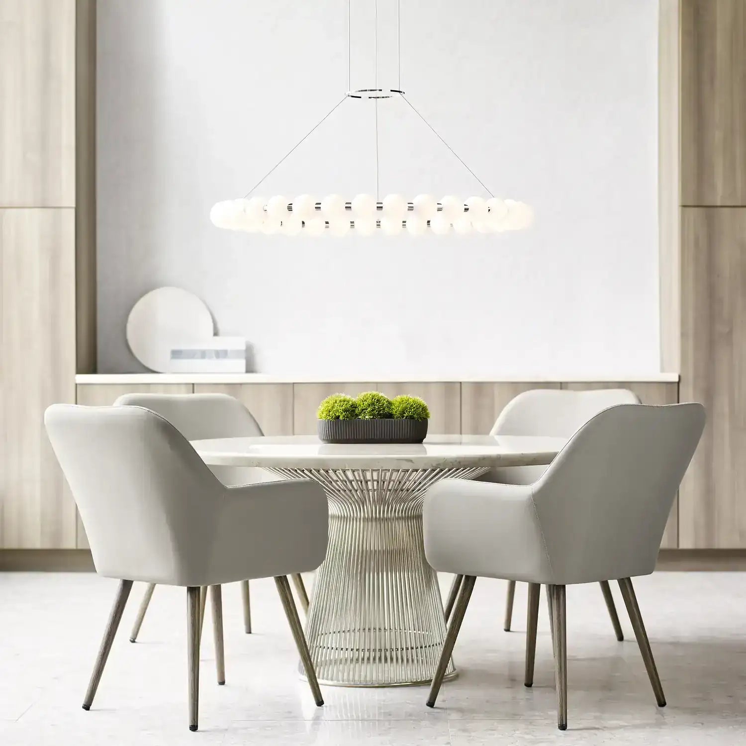 VISUAL COMFORT MODERN, ORBET CHANDELIER, CHANDELIER LIGHT
