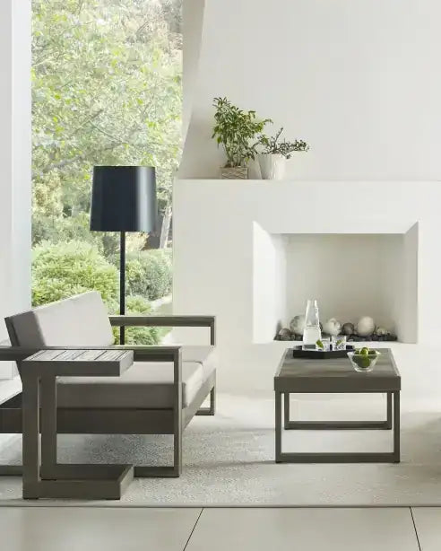 VISUAL COMFORT MODERN, LUCIA OUTDOOR FLOOR LAMP, OUTDOOR WALL LIGHTS