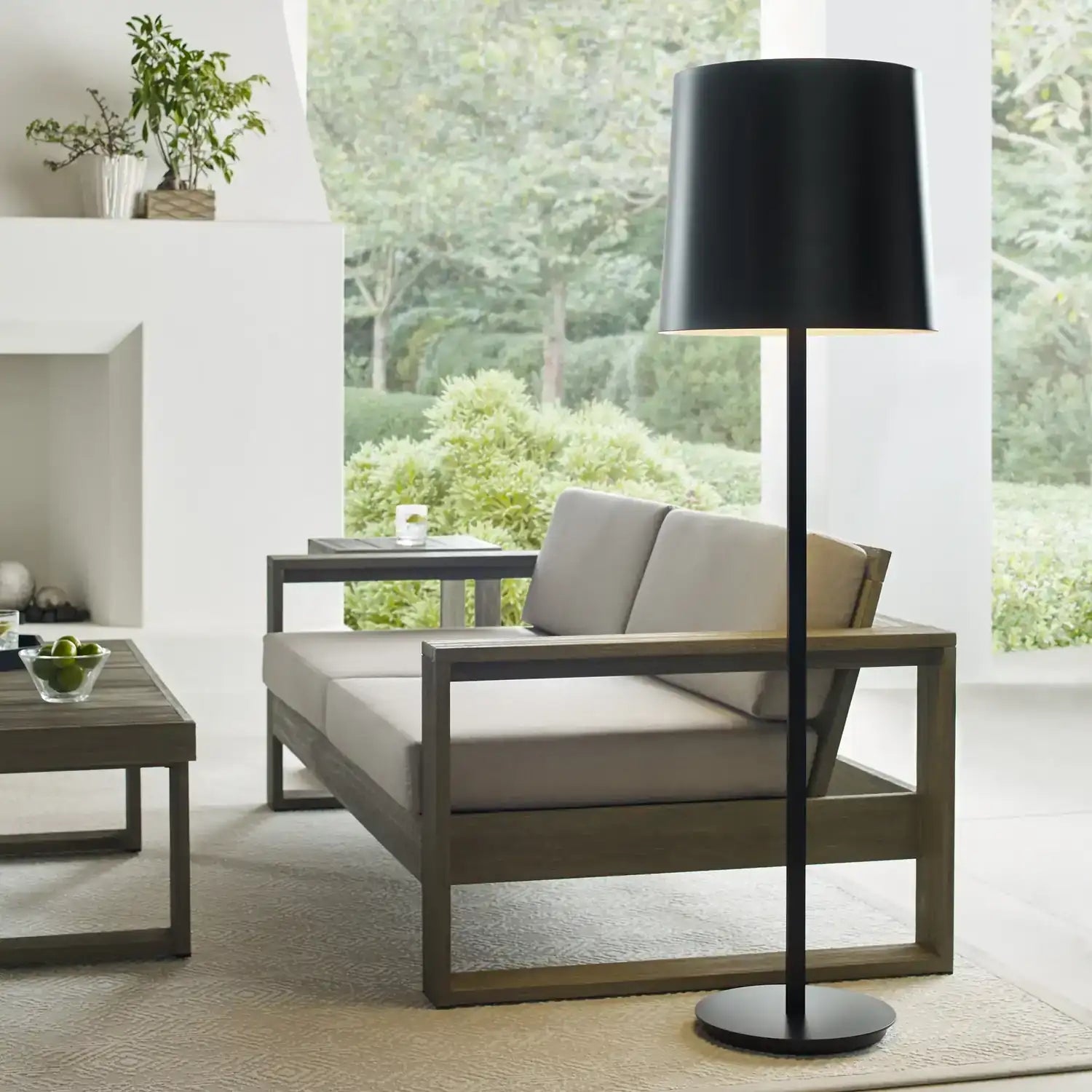VISUAL COMFORT MODERN, LUCIA OUTDOOR FLOOR LAMP, OUTDOOR WALL LIGHTS