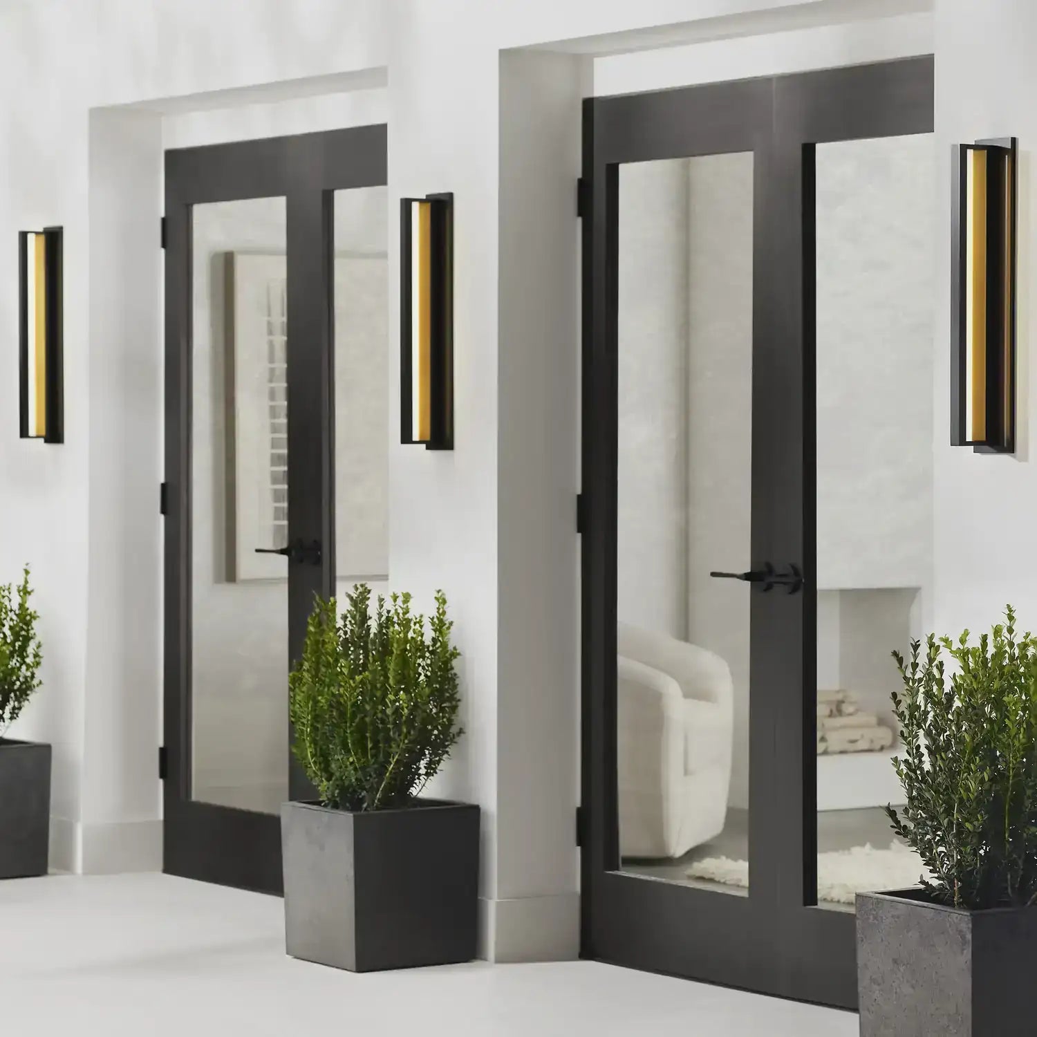 VISUAL COMFORT MODERN, ANTON WALL, OUTDOOR WALL LIGHTS