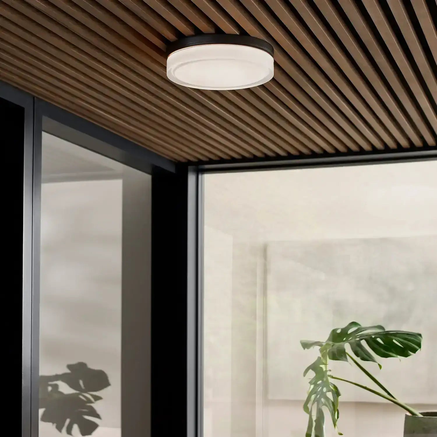 VISUAL COMFORT MODERN, CIRQUE OUTDOOR WALL/FLUSH MOUNT, OUTDOOR WALL LIGHTS