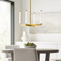 VISUAL COMFORT MODERN, PHOBOS CHANDELIER, CHANDELIER LIGHT