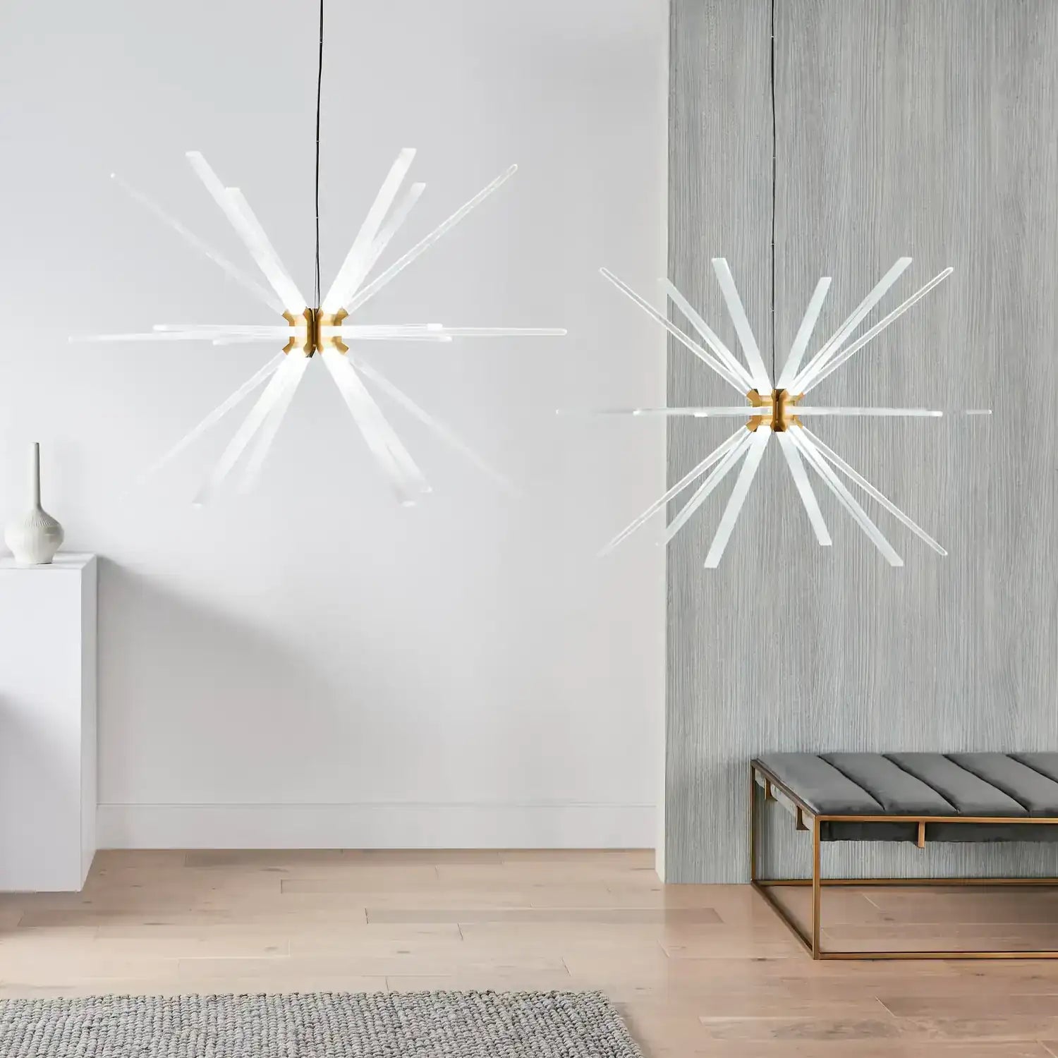VISUAL COMFORT MODERN, PHOTON CHANDELIER, CHANDELIER LIGHT