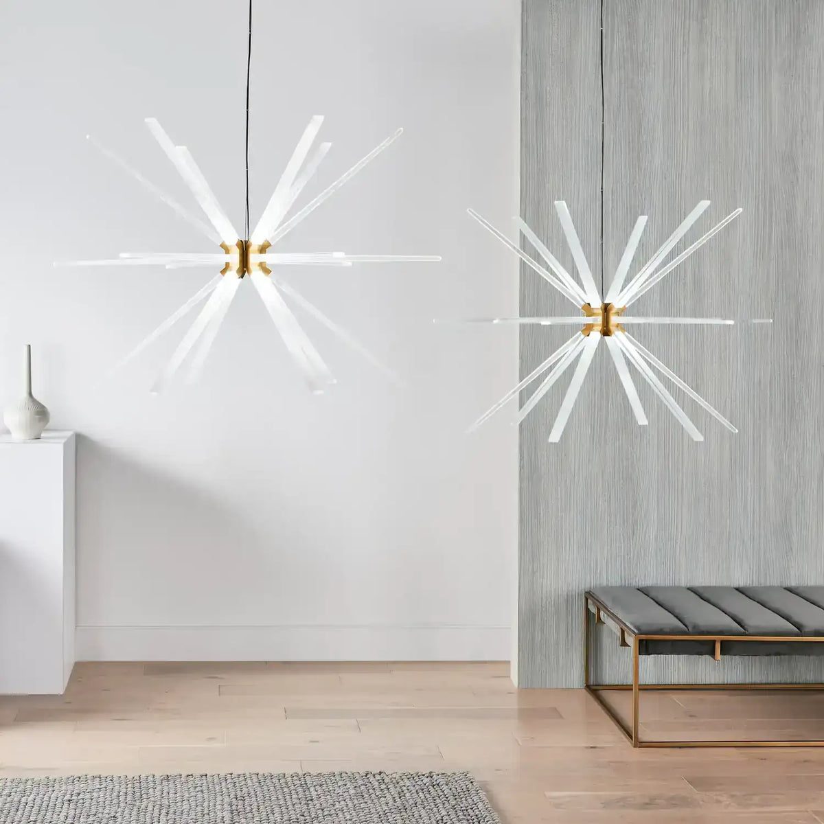 VISUAL COMFORT MODERN, PHOTON CHANDELIER, CHANDELIER LIGHT