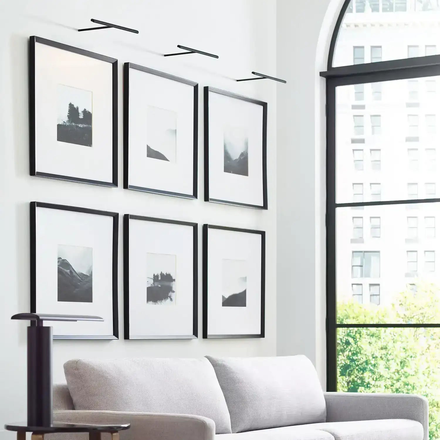 VISUAL COMFORT MODERN, PLURAL DOME PICTURE LIGHT, WALL SCONCES
