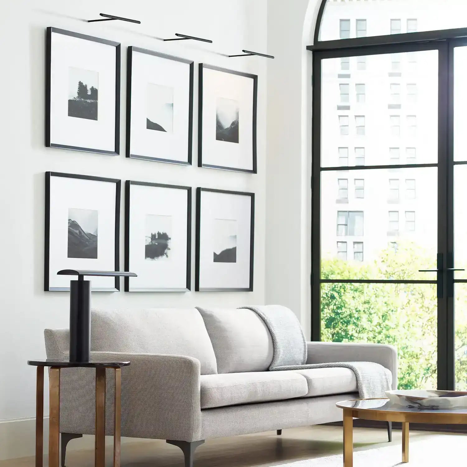 VISUAL COMFORT MODERN, PLURAL DOME PICTURE LIGHT, WALL SCONCES
