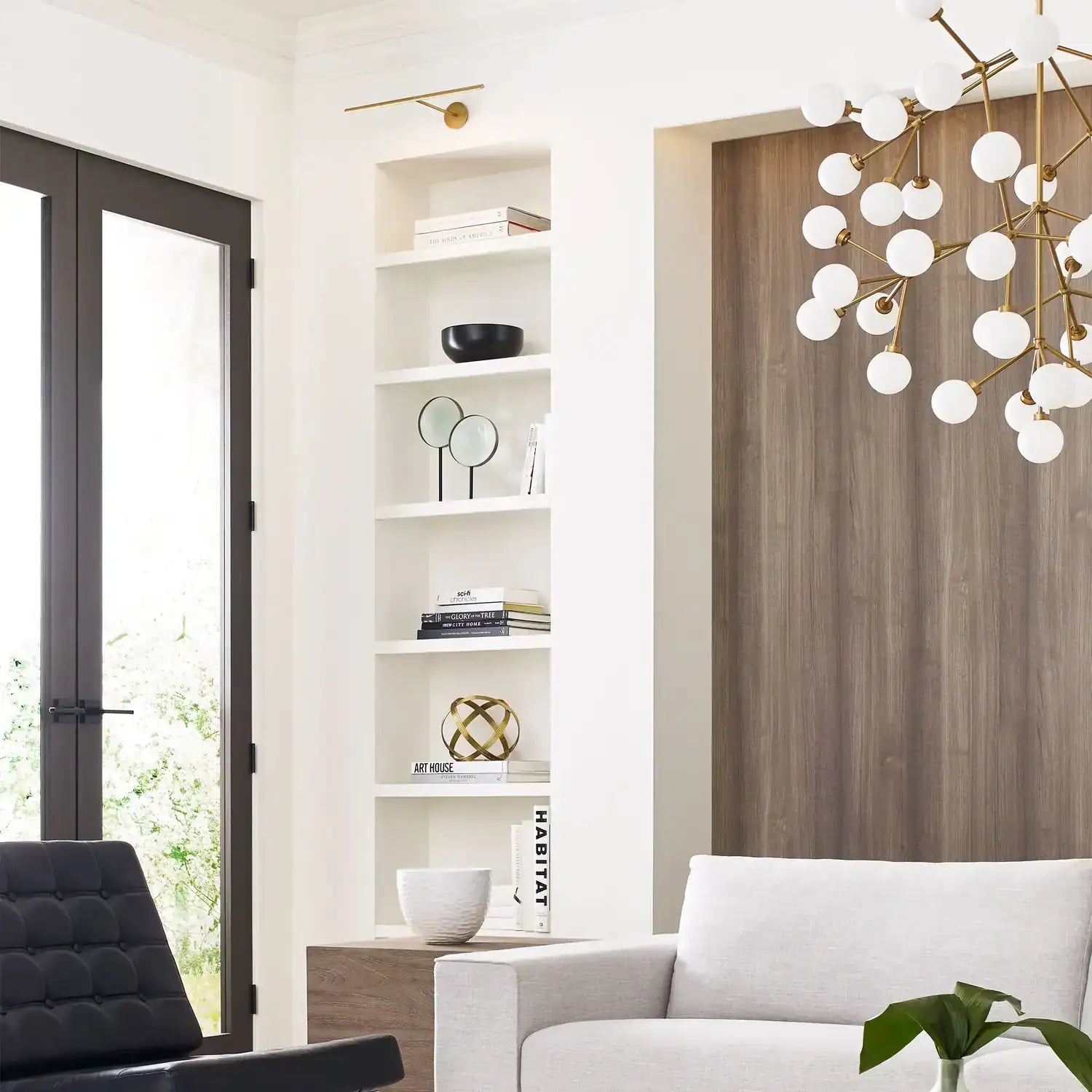 VISUAL COMFORT MODERN, PLURAL DOME PICTURE LIGHT, WALL SCONCES
