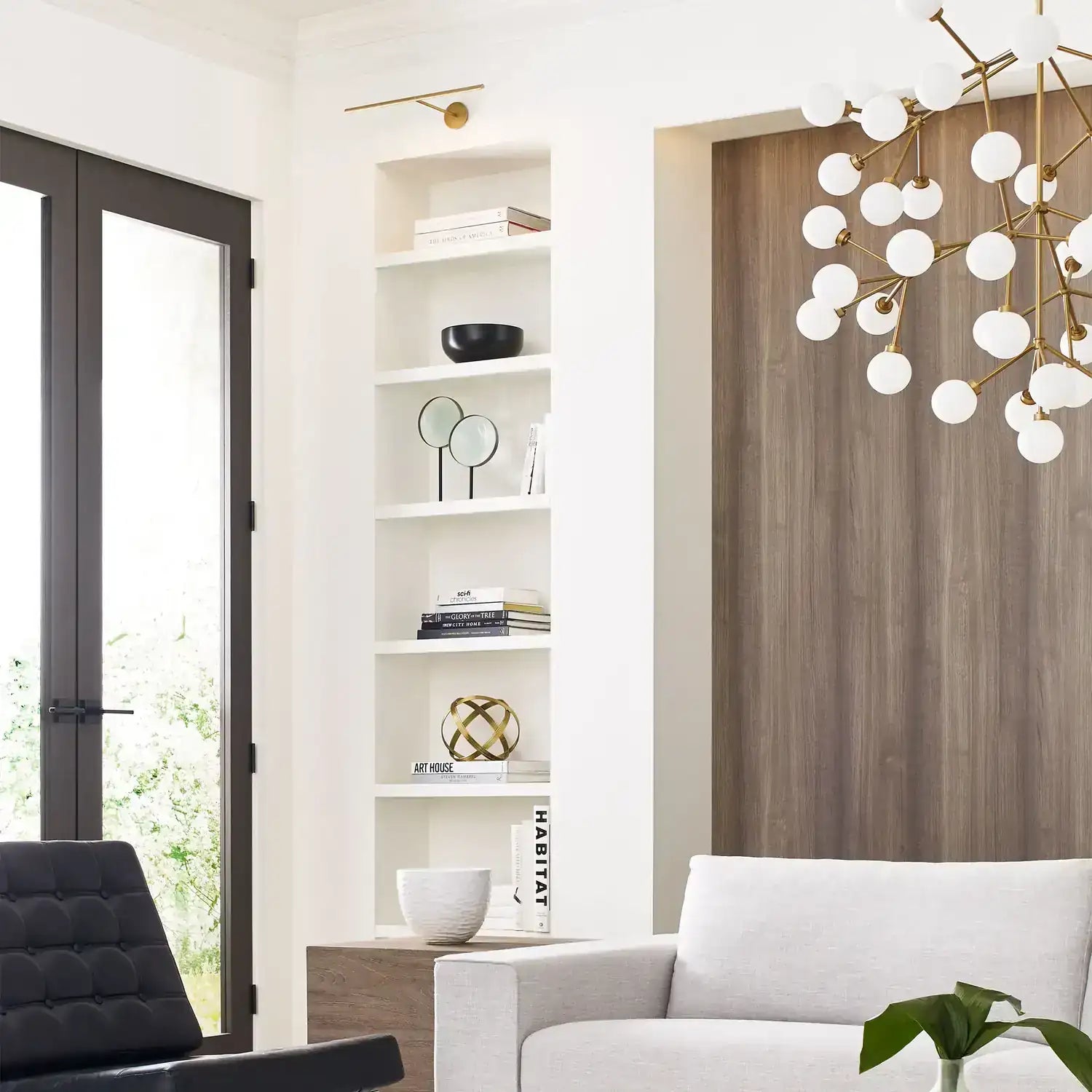 VISUAL COMFORT MODERN, PLURAL DOME PICTURE LIGHT, WALL SCONCES