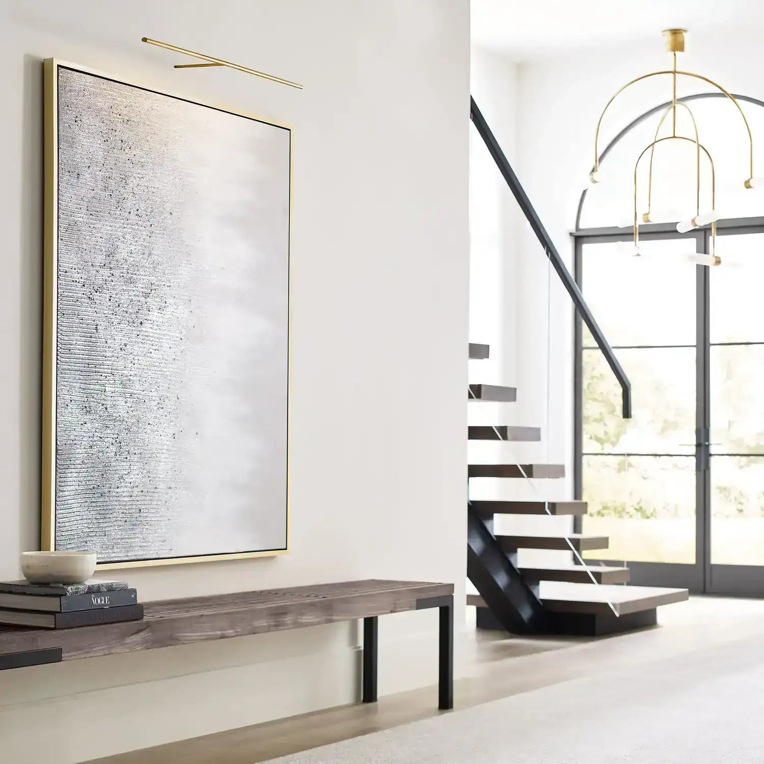 VISUAL COMFORT MODERN, PLURAL DOME PICTURE LIGHT, WALL SCONCES