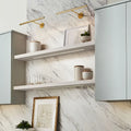 VISUAL COMFORT MODERN, PLURAL FACETED PICTURE LIGHT, WALL SCONCES