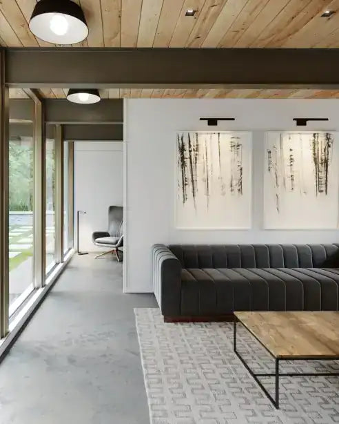 VISUAL COMFORT MODERN, DESSAU FLOOR LAMP, FLOOR LAMP