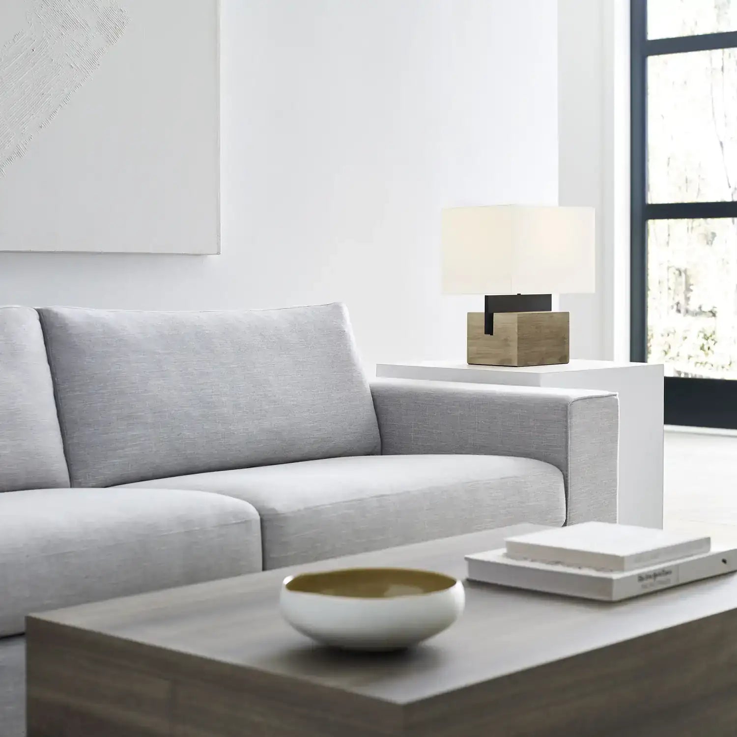 VISUAL COMFORT & CO., SLAB TABLE LAMP, TABLE LAMPS