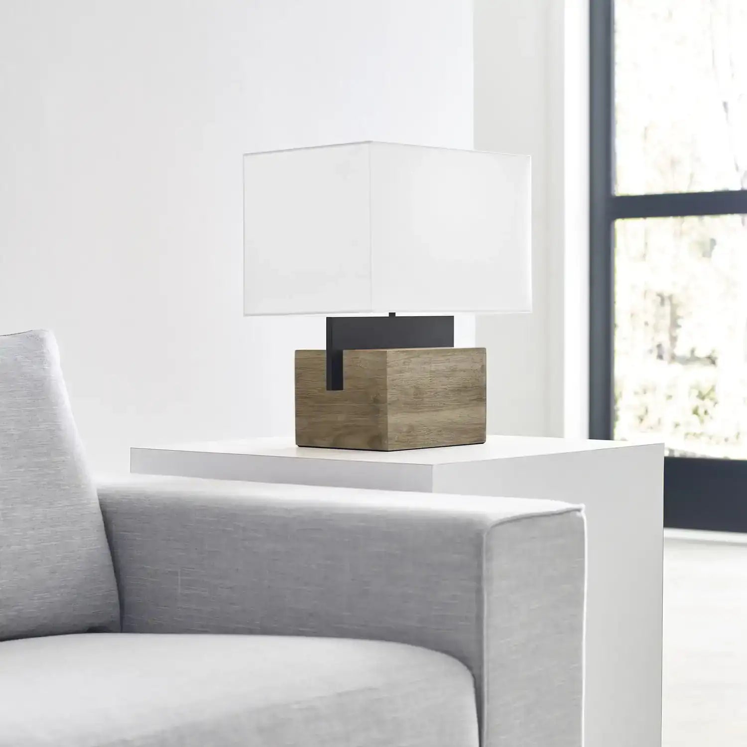 VISUAL COMFORT & CO., SLAB TABLE LAMP, TABLE LAMPS