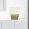 VISUAL COMFORT MODERN, SLAB TABLE LAMP, TABLE LAMPS
