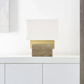 VISUAL COMFORT MODERN, SLAB TABLE LAMP, TABLE LAMPS