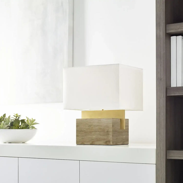 VISUAL COMFORT MODERN, SLAB TABLE LAMP, TABLE LAMPS