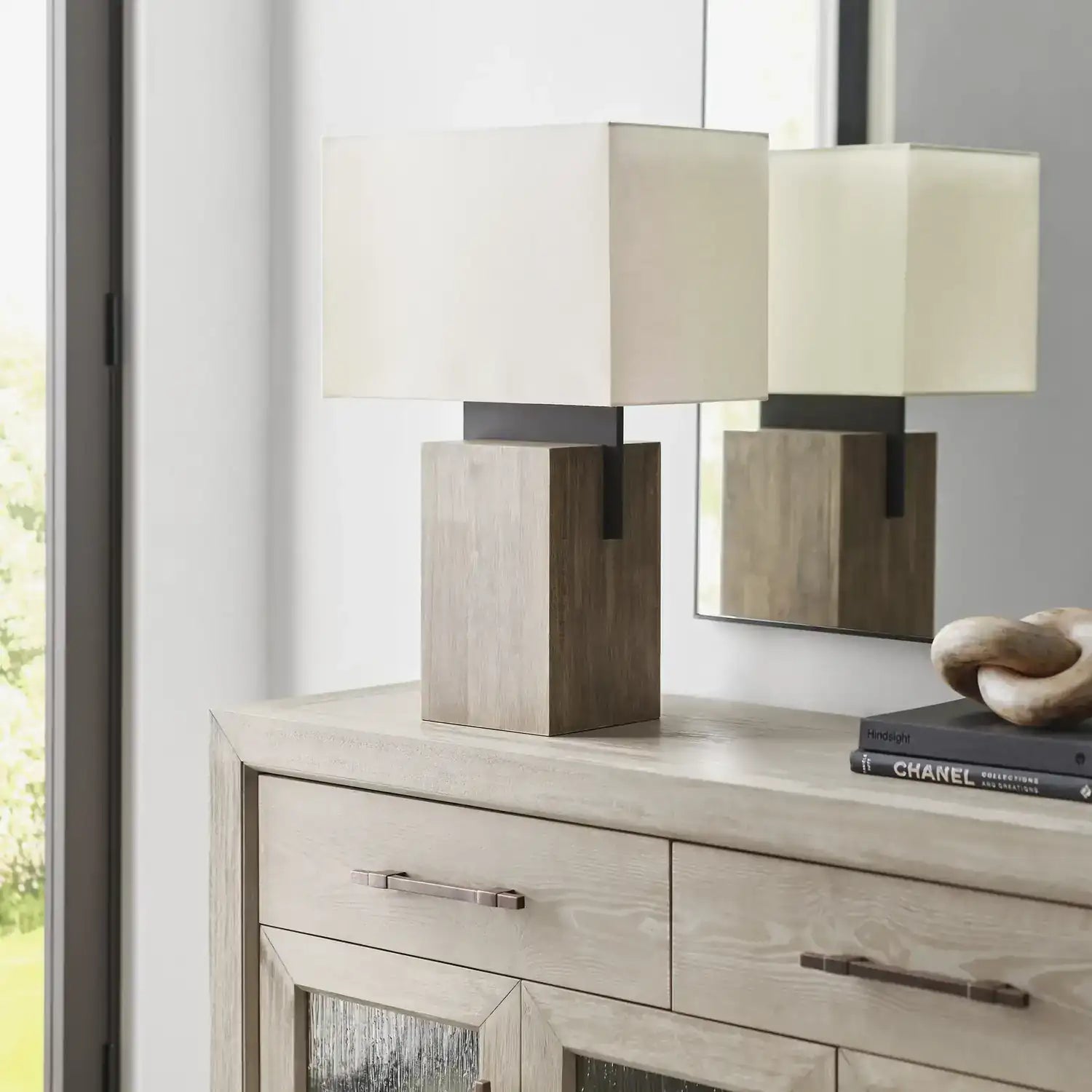 VISUAL COMFORT & CO., SLAB TABLE LAMP, TABLE LAMPS