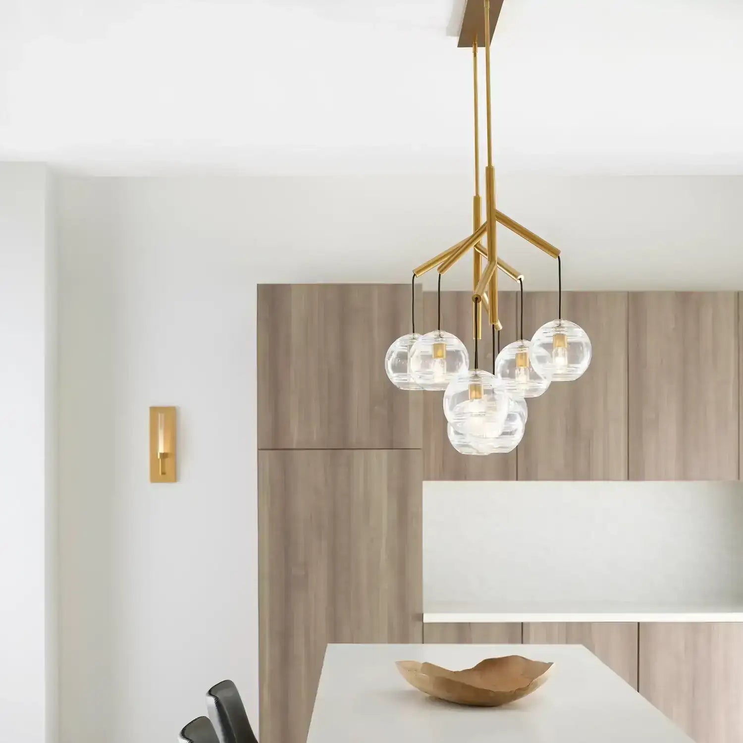 VISUAL COMFORT MODERN, SEDONA DOUBLE CHANDELIER, CHANDELIER LIGHT