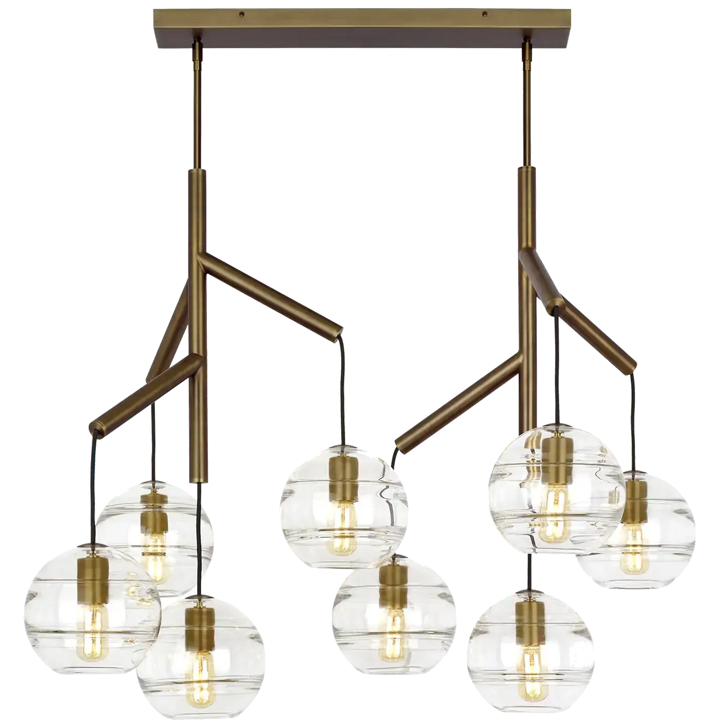 VISUAL COMFORT MODERN, SEDONA DOUBLE CHANDELIER, CHANDELIER LIGHT