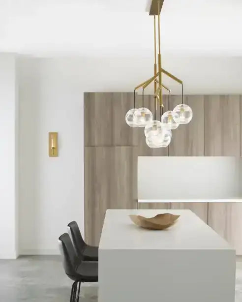 VISUAL COMFORT MODERN, SEDONA DOUBLE CHANDELIER, CHANDELIER LIGHT