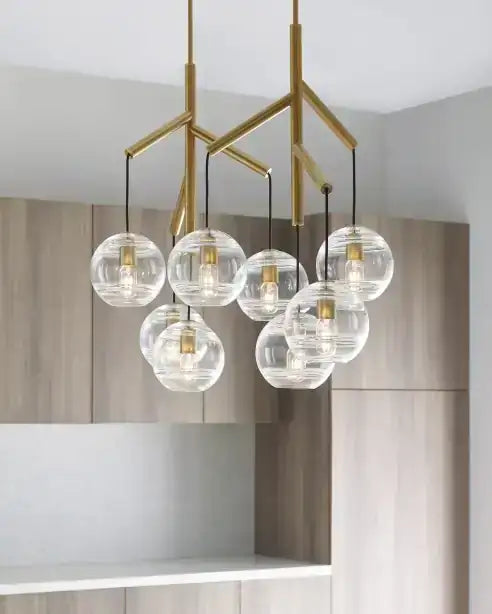 VISUAL COMFORT MODERN, SEDONA DOUBLE CHANDELIER, CHANDELIER LIGHT