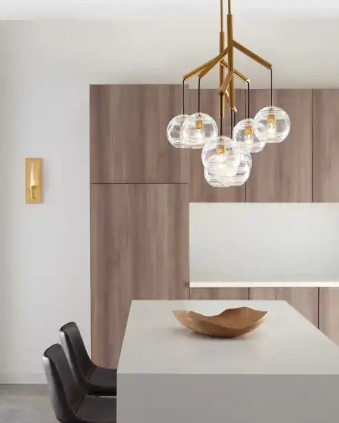 VISUAL COMFORT MODERN, SEDONA DOUBLE CHANDELIER, CHANDELIER LIGHT