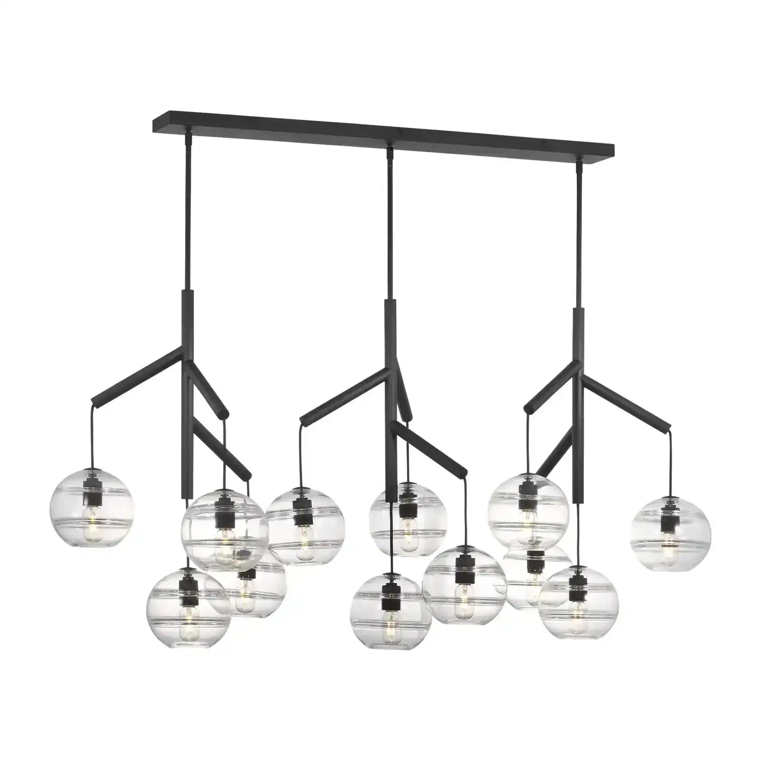 VISUAL COMFORT MODERN, SEDONA TRIPLE CHANDELIER, CHANDELIER LIGHT