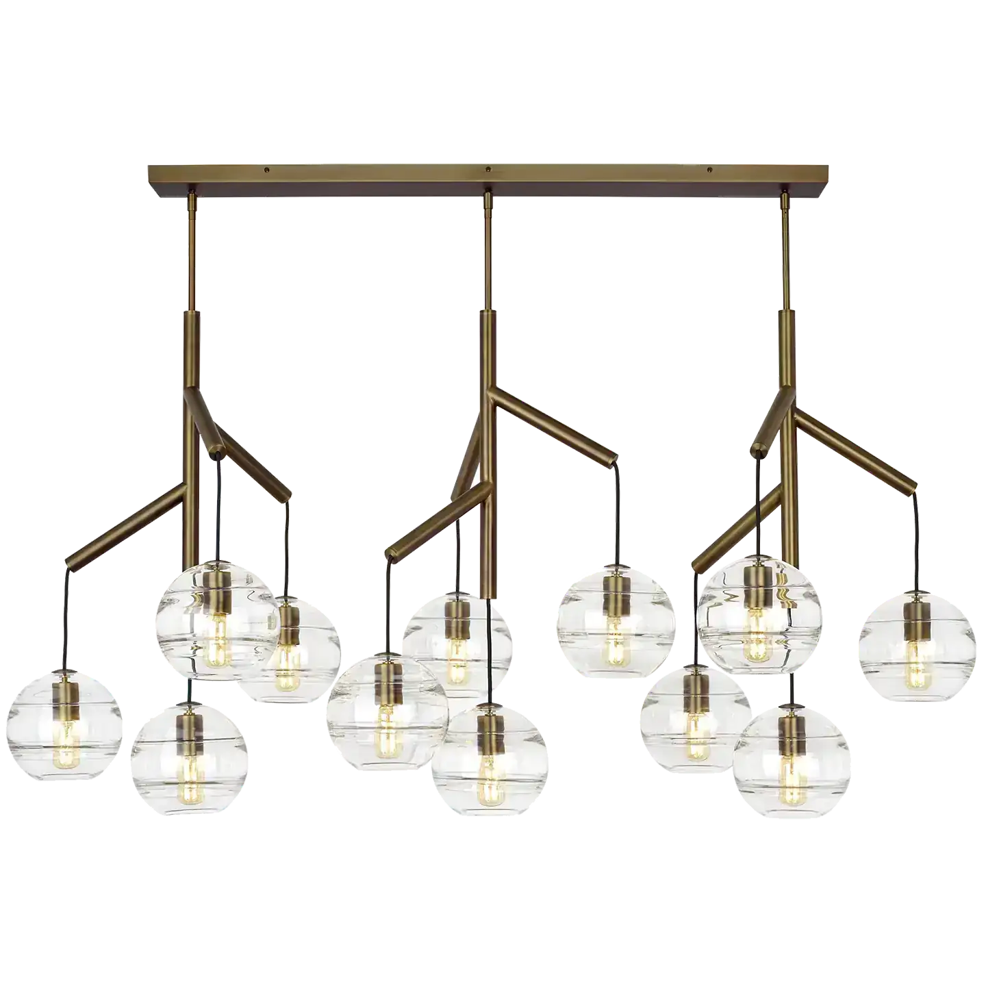 VISUAL COMFORT MODERN, SEDONA TRIPLE CHANDELIER, CHANDELIER LIGHT