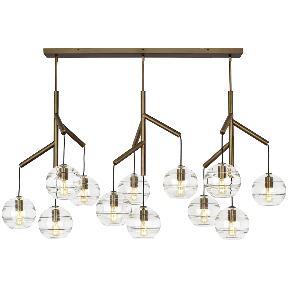 VISUAL COMFORT MODERN, SEDONA TRIPLE CHANDELIER, CHANDELIER LIGHT